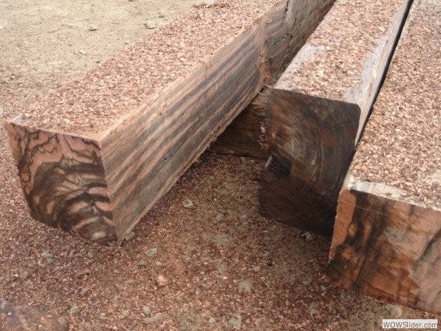 Macassar Ebony Rough Planed